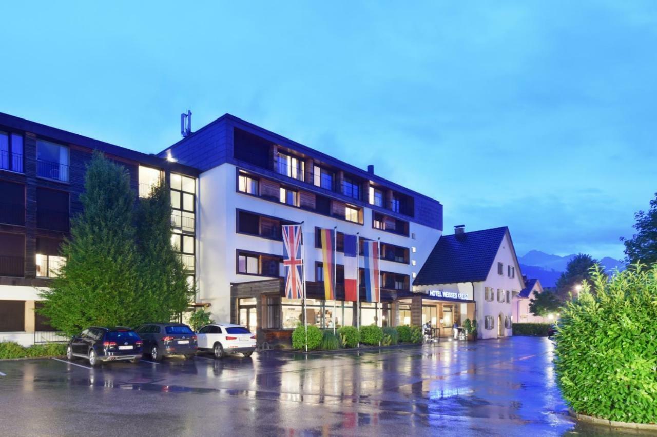 Hotel Weisses Kreuz Feldkirch Dış mekan fotoğraf